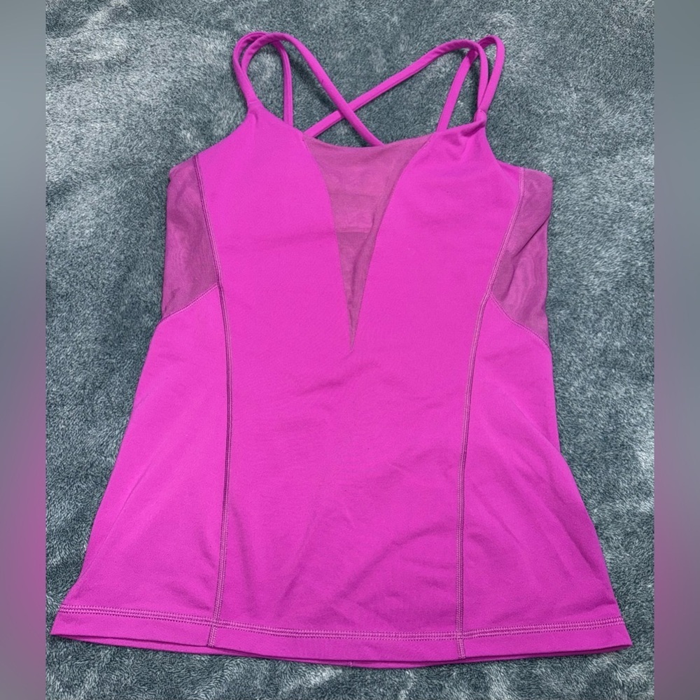 Lululemon Exquisite Tank size 6 
Ultra Violet - Picture 8 of 11